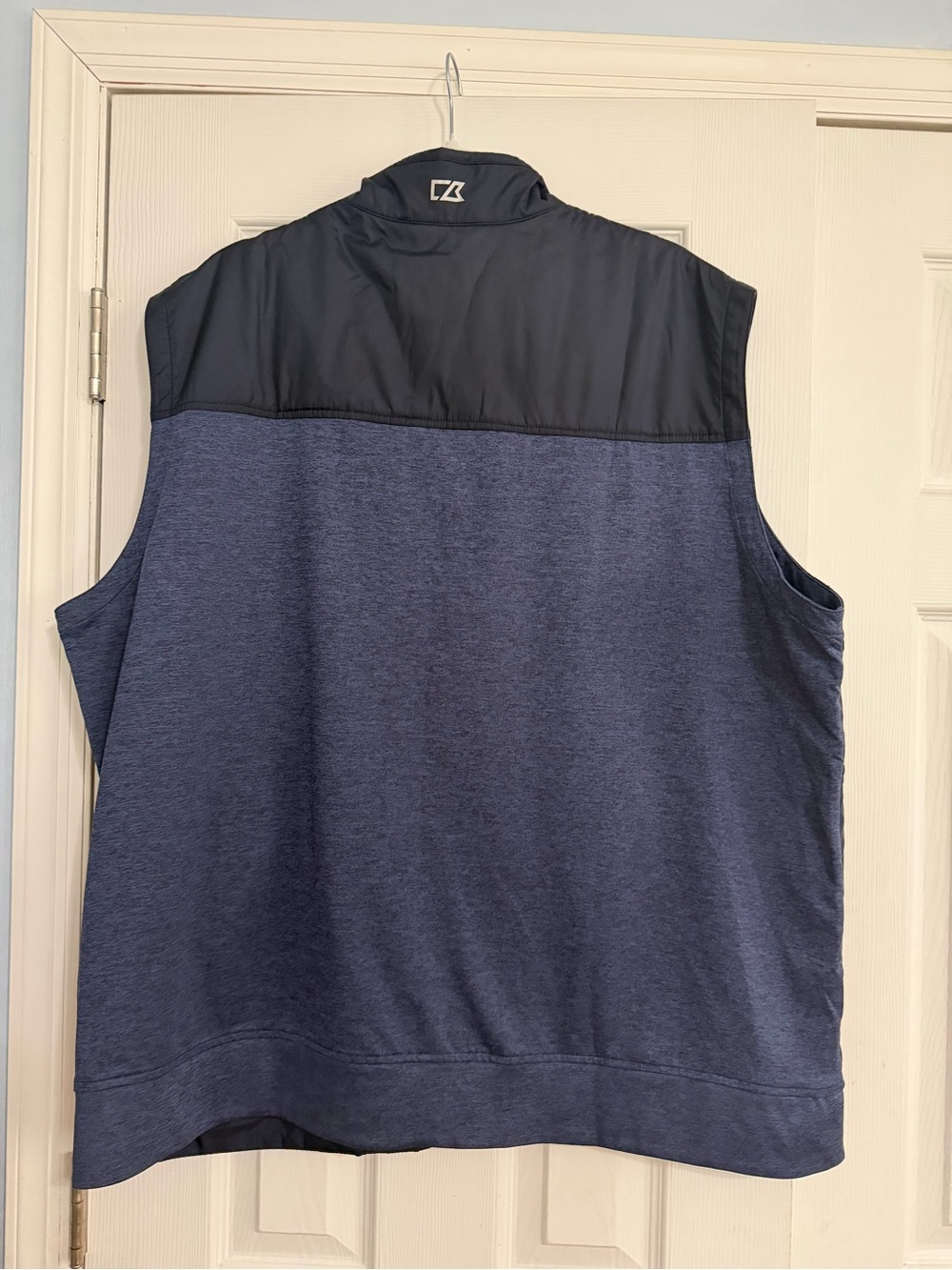 Cutter & Buck Men's Navy Golf Puffer Vest CB dry tec size XXL - Picture 9 of 10